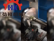 Heating light pan thin aluminum mirror spinning process