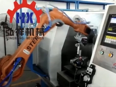 CNC spinning machine with manipulator for automatic metal spinning equipment