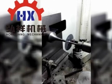 Automatic CNC spinning of iron horn